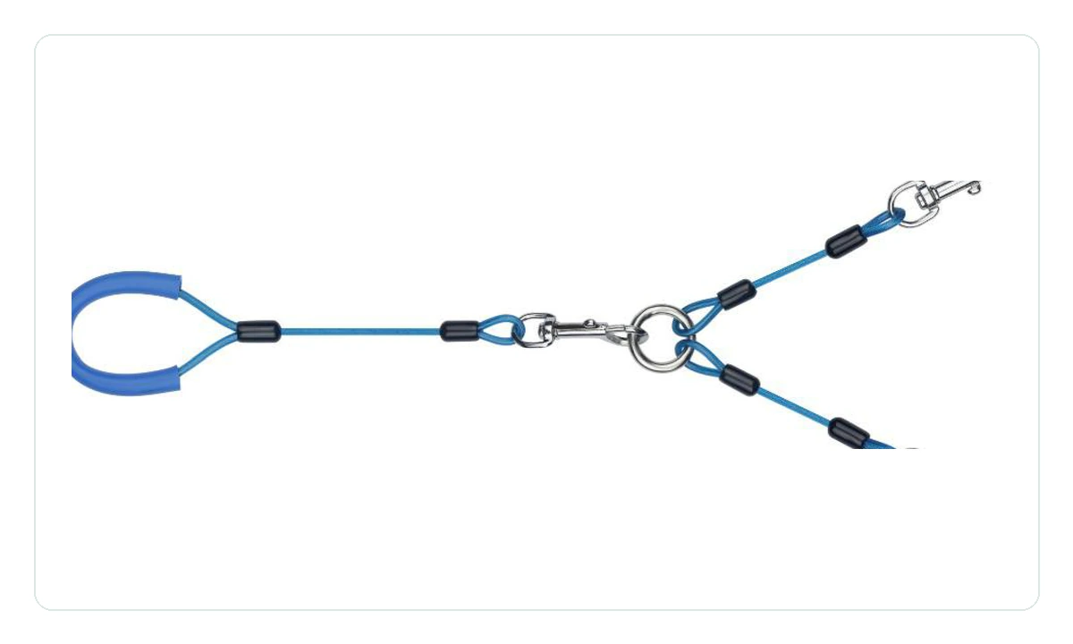 Three point retainer cable for professional audio accessories